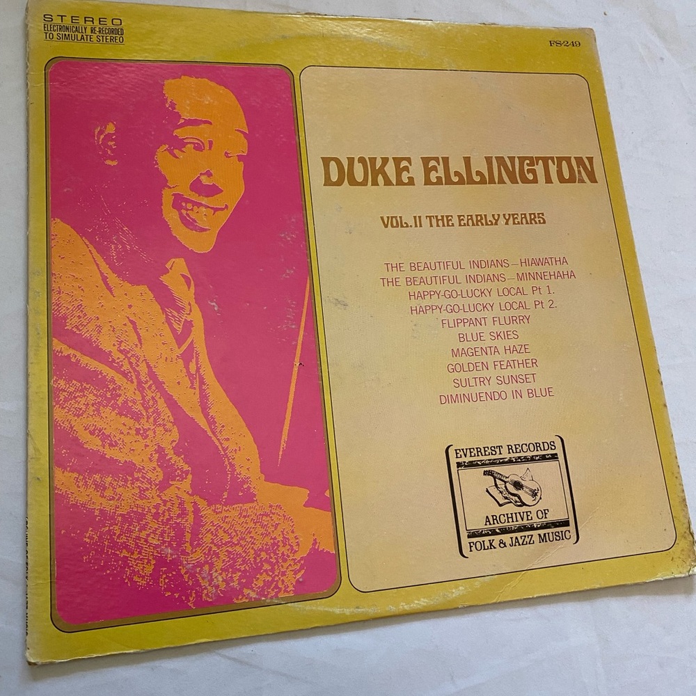 Duke Ellington vintage Vinyl Record original pressing jazz blue note